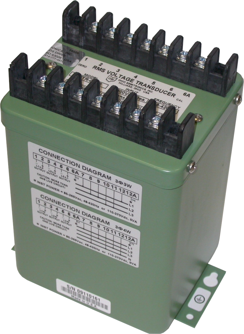 3VTR Three-Phase Voltage Transducer
