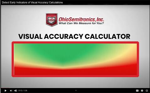 Visual Accuracy Calculator
