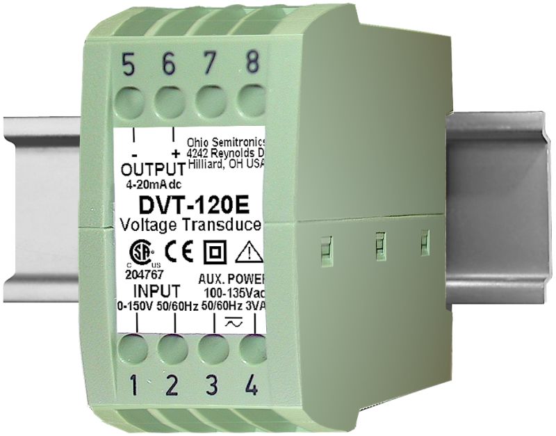 Details about   OHIO SEMITRONICS VT8-0175X5 VOLTAGE TRANSDUCER 0-200mVac input 0-5Vdc output 
